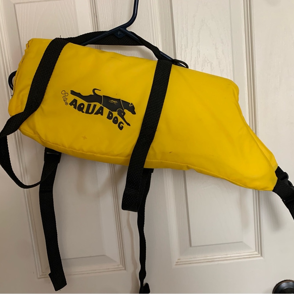 Aqua Dog Yellow Life Jacket